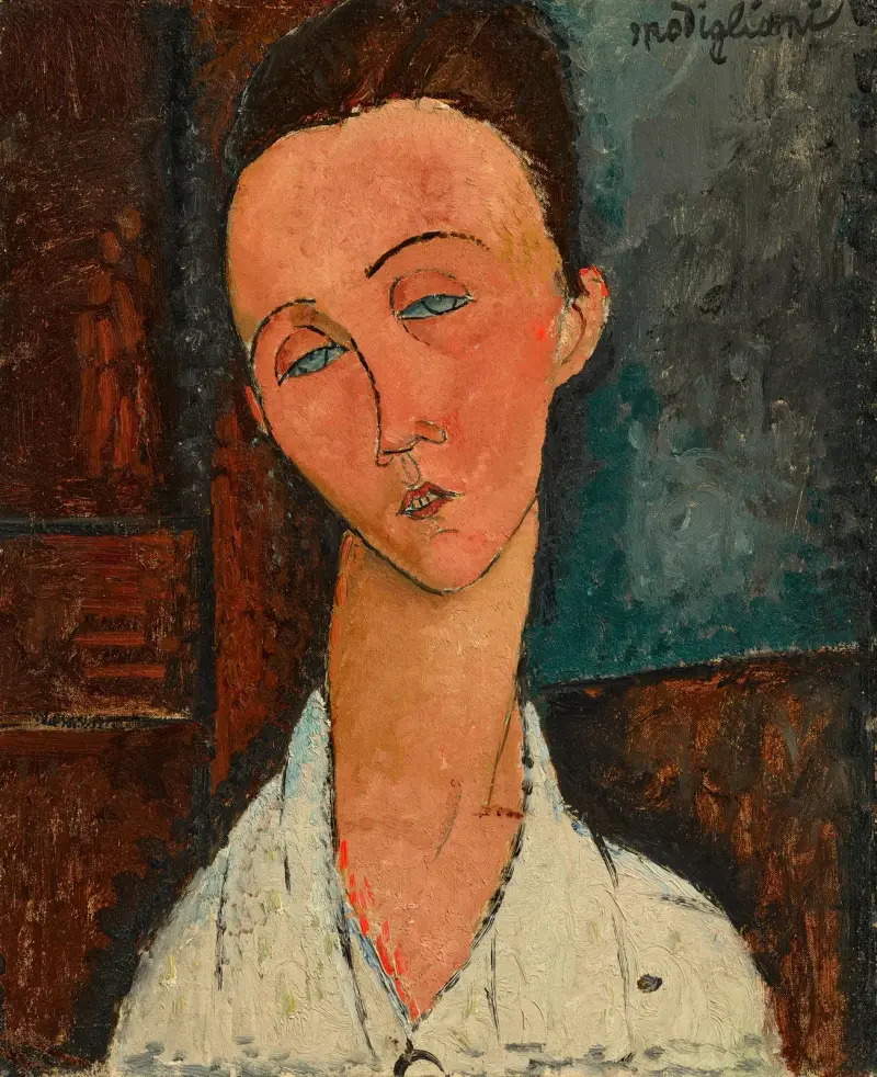 Portrait de Lunia Czechowska av Amedeo Modigliani