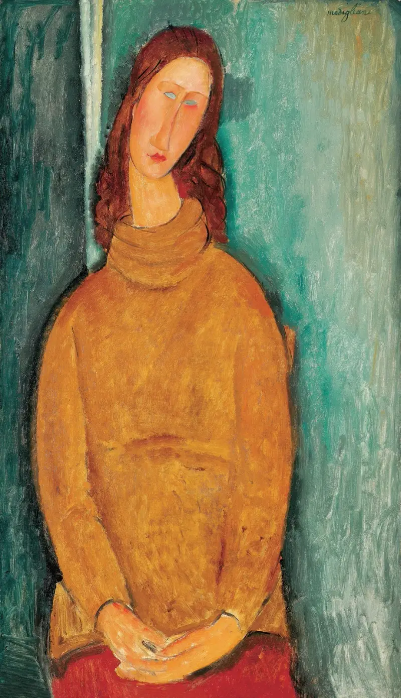 Porträtt av Jeanne Hébuterne – nr 1 av Amedeo Modigliani