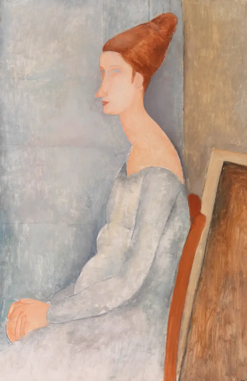 Bildnis der Jeanne Hébuterne, 1918 von Amedeo Modigliani