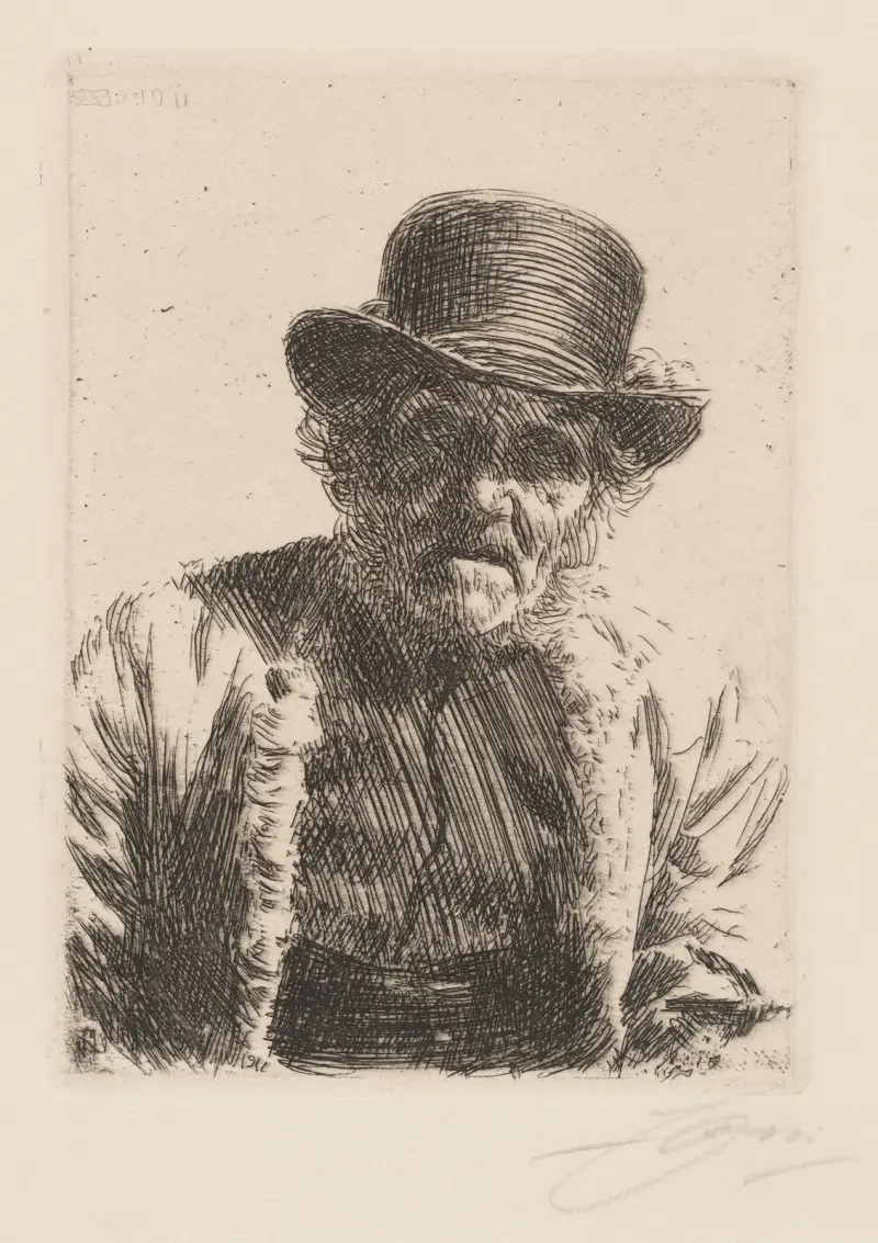 Służący, Anders Zorn