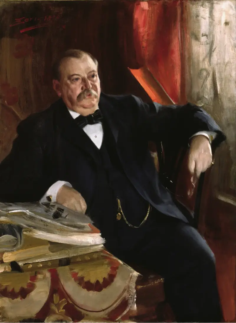 Grover Cleveland von Anders Zorn