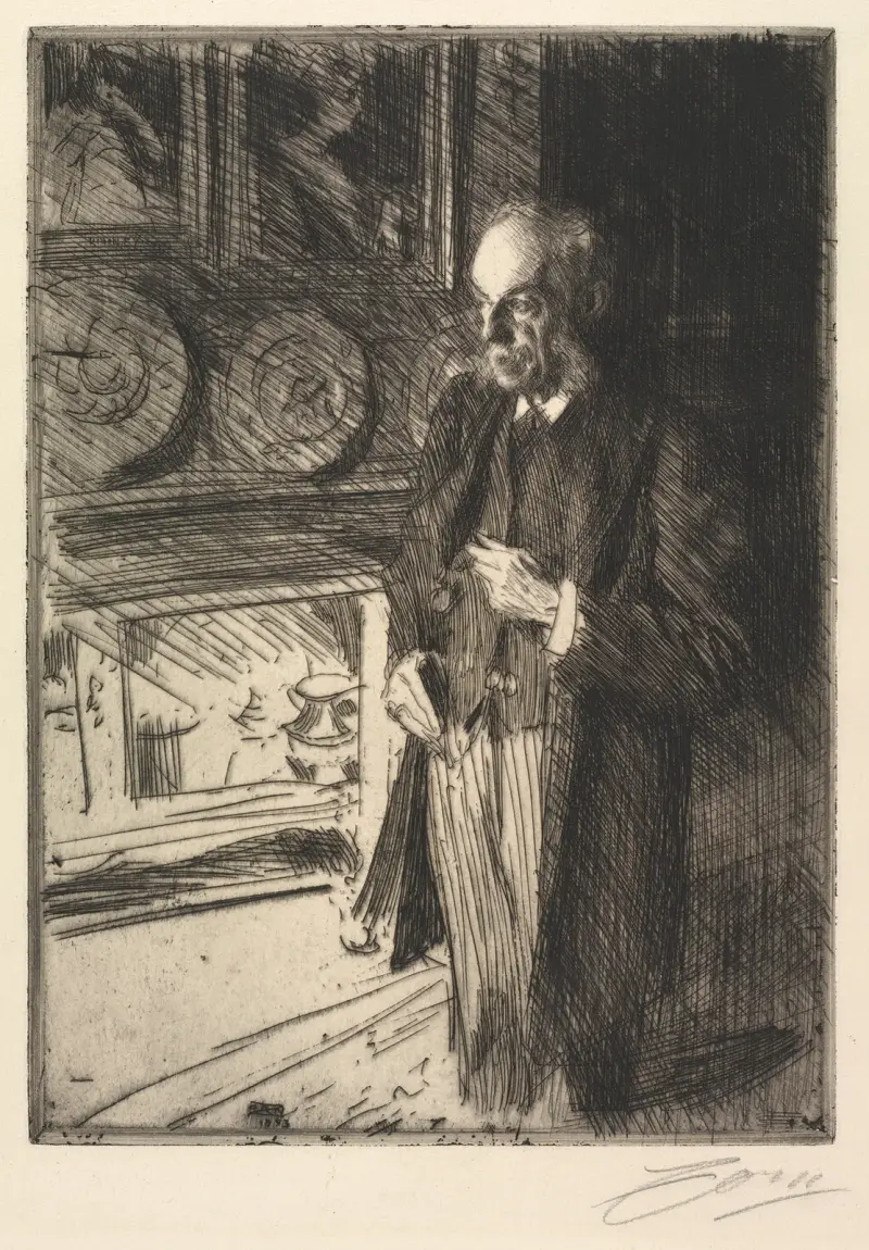 Henry Marquand av Anders Zorn