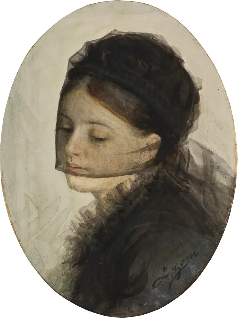 I sorg av Anders Zorn