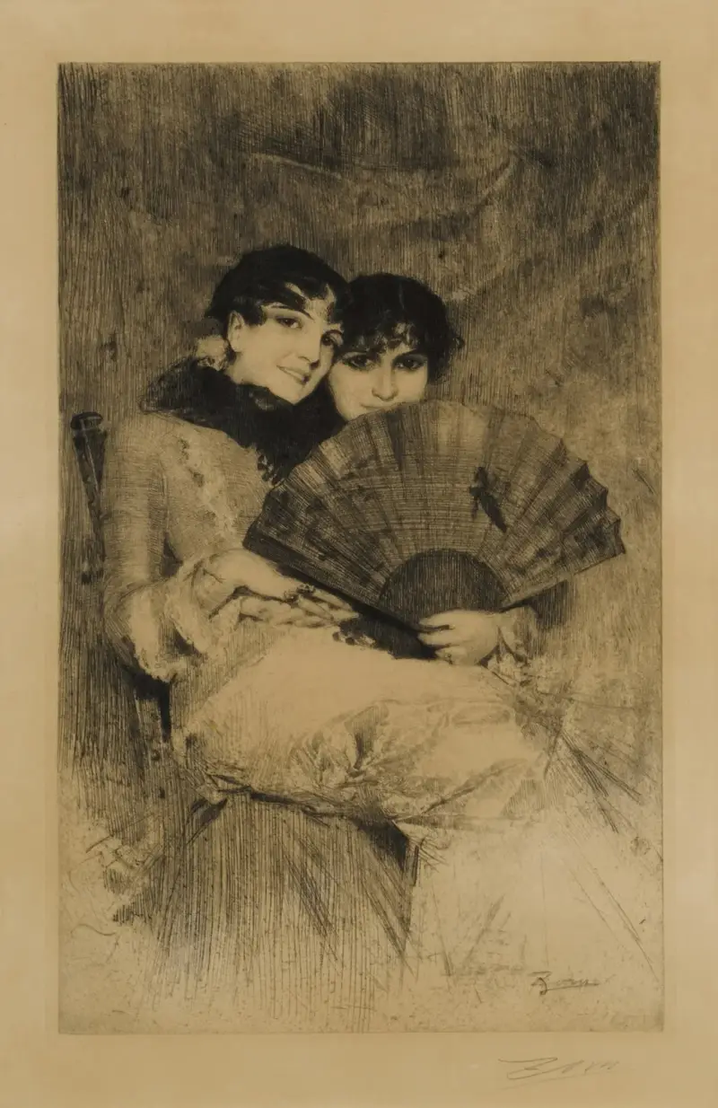 Kusinerna av Anders Zorn