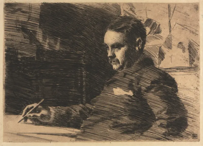 Advokat Wade av Anders Zorn