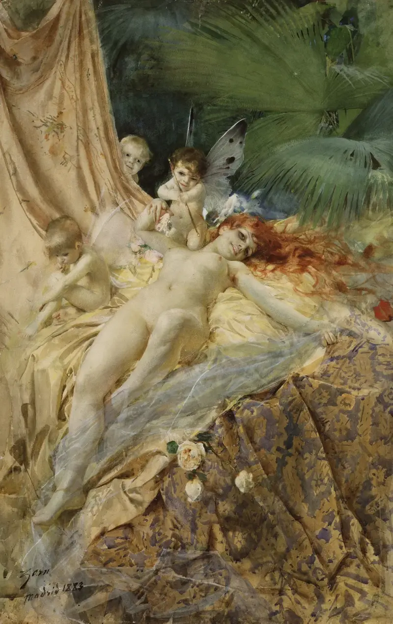 Kärleksnymf av Anders Zorn