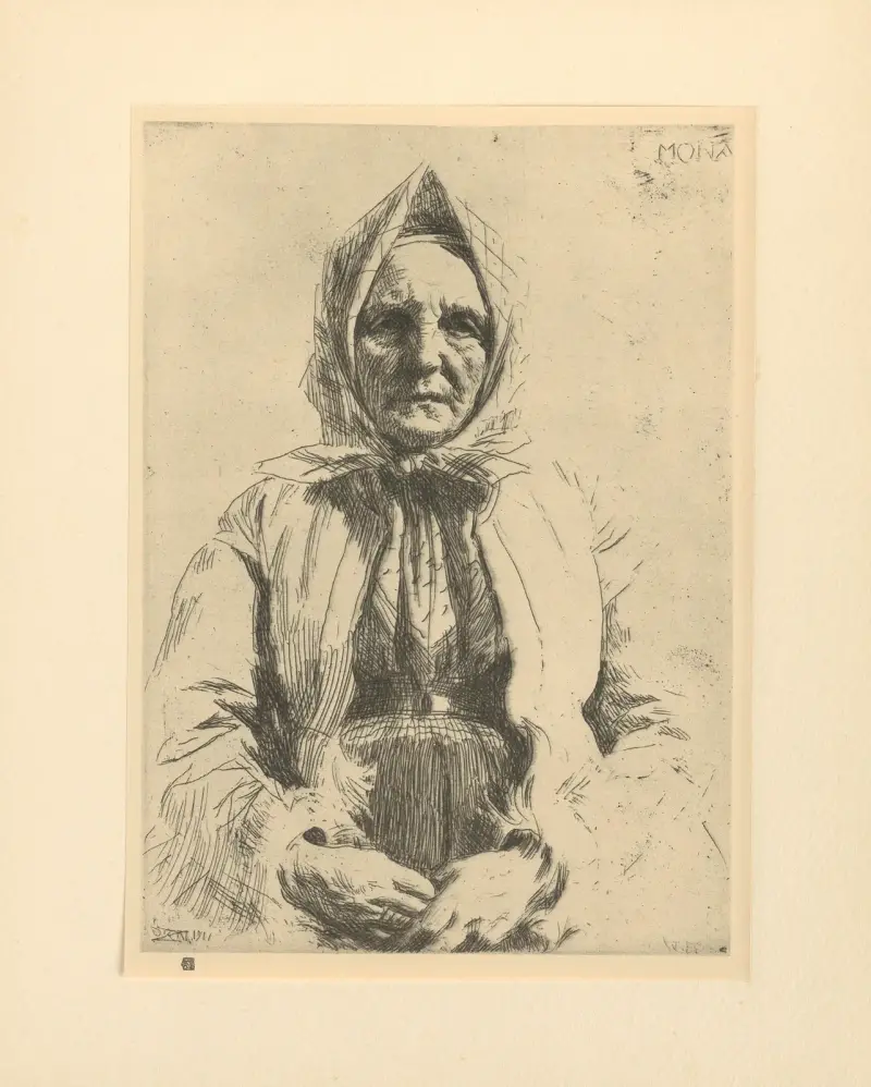 Mona, nr 1, Anders Zorn