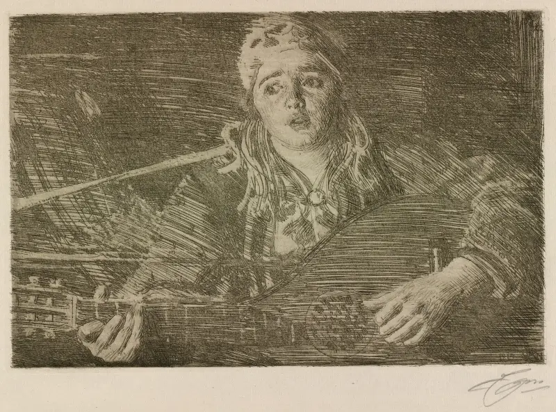 Ols Maria av Anders Zorn
