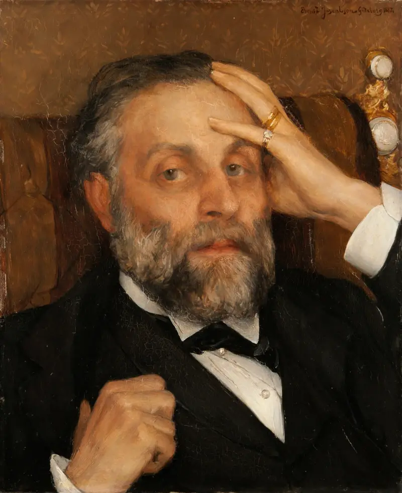 Pontus Fürstenberg, 1883 av Anders Zorn