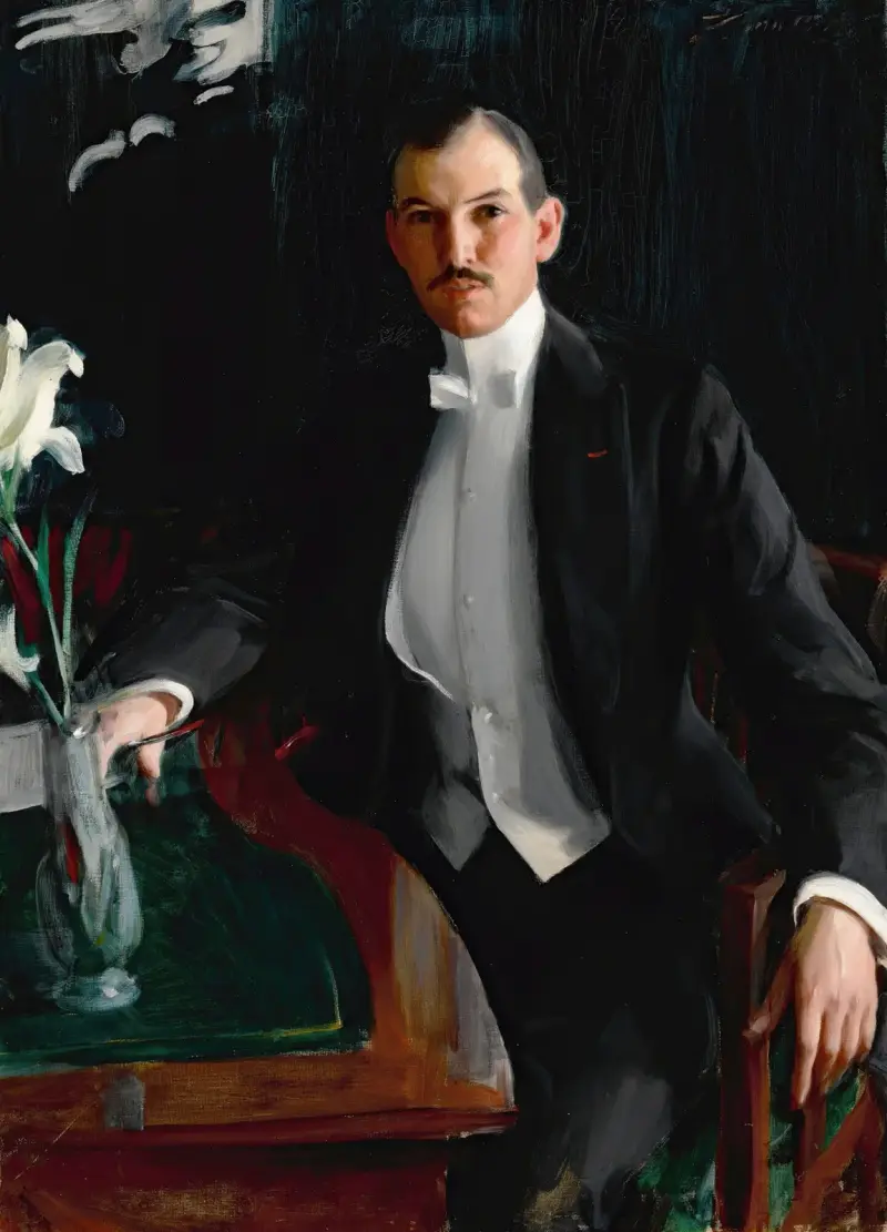 Porträtt av Harald Bildt av Anders Zorn