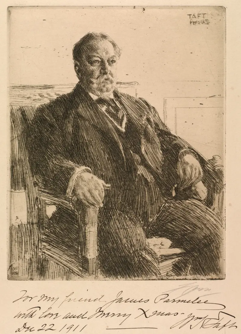 Präsident William Howard Taft von Anders Zorn