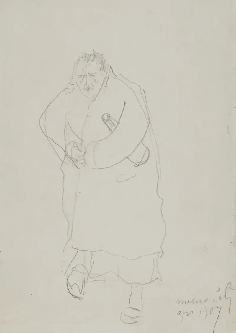 Självporträtt, 1907 av Anders Zorn