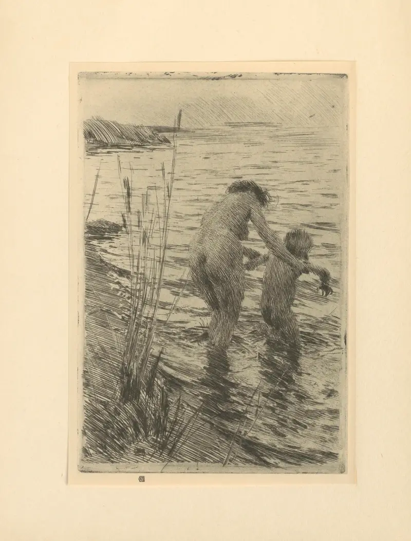 Eine Premiere – Nr. 1 von Anders Zorn