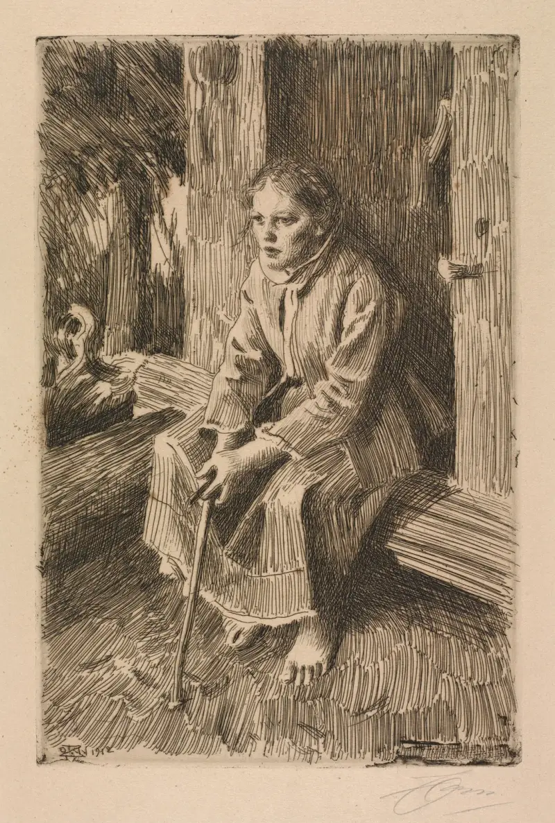 Vallkulla av Anders Zorn