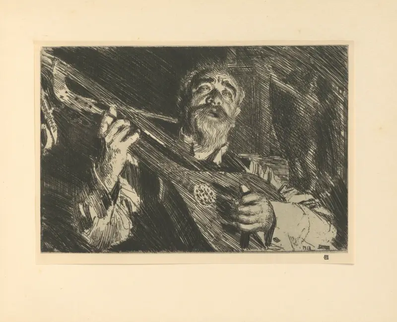 Vicke – nr 1 av Anders Zorn