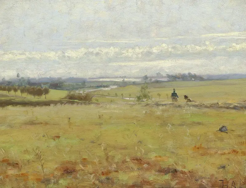 Tidlig Morgen over Mosen av Hans Andersen Brendekilde