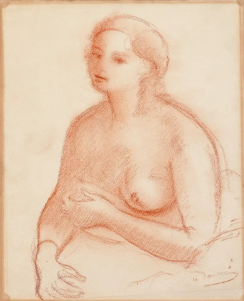 Akt s bustou, André Derain