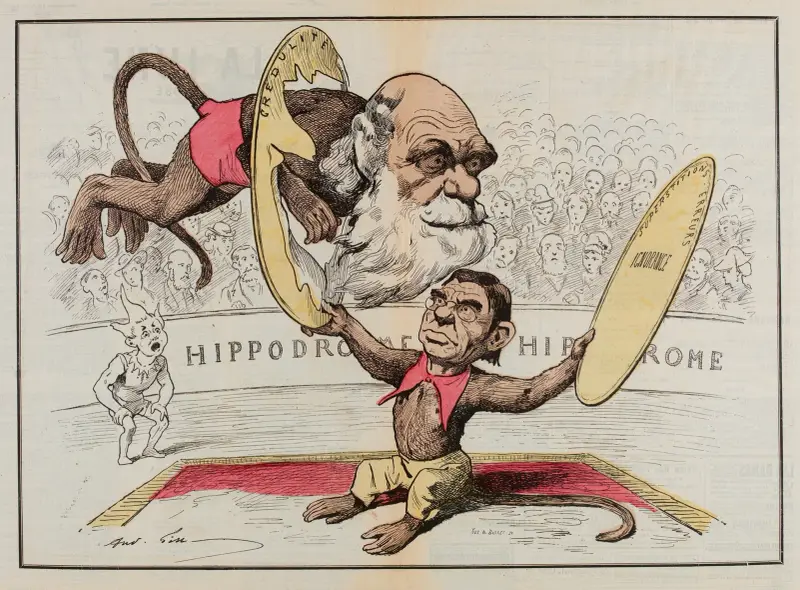 Darwin av André Gill