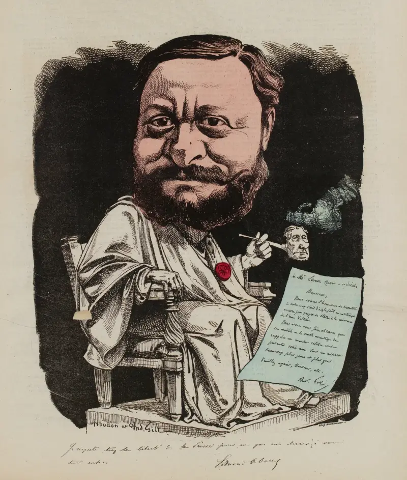 Edmond About av André Gill