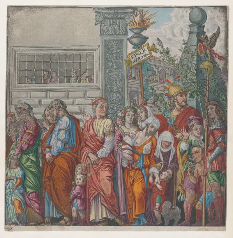 Procesí, Andrea Mantegna