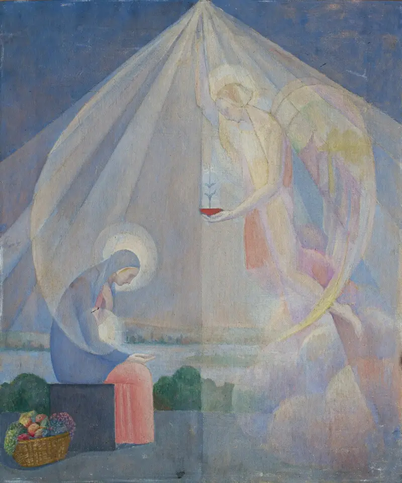 Anunciación av Ángel Zárraga