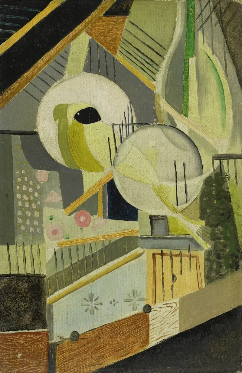 Oiseaux no. 4 av Ángel Zárraga