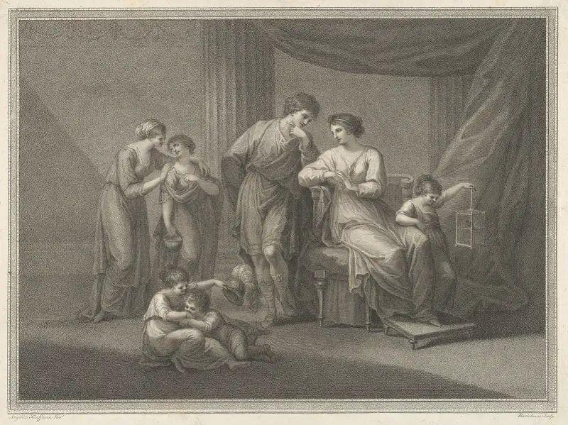 Paulus Aemelius av Angelica Kauffmann