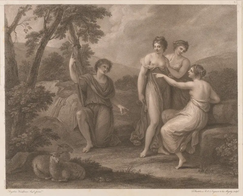 Selim ur Herdens moral av Angelica Kauffmann