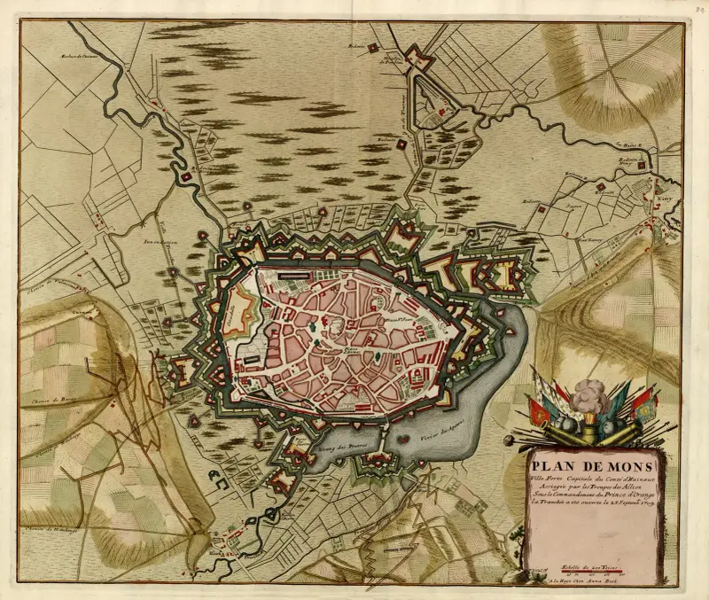 Plan de Mons av Anna Beek