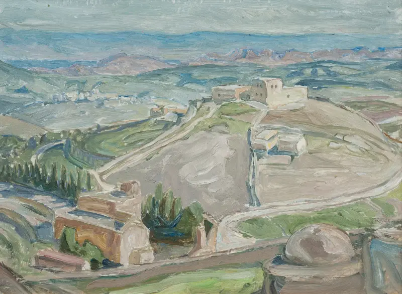 Studie von Gethsemane von Anna Boberg