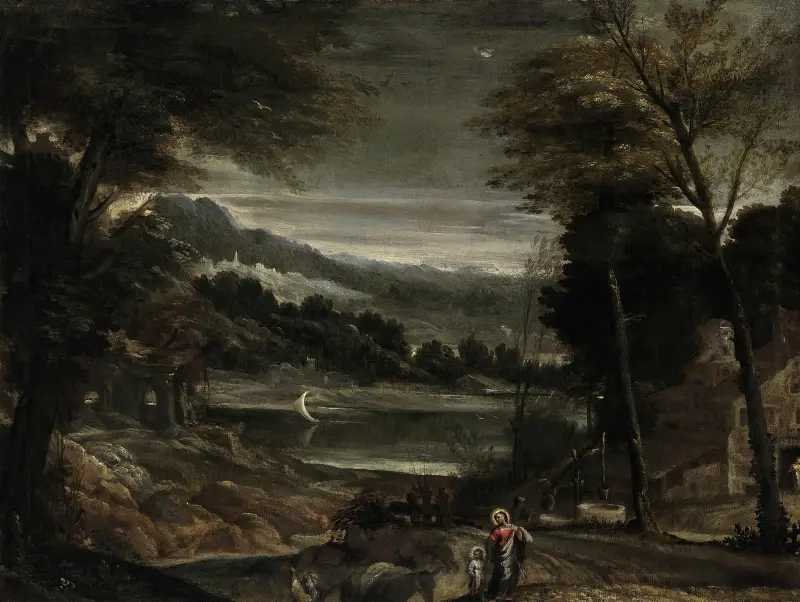 Die Rückkehr aus der Flucht nach Ägypten von Annibale Carracci