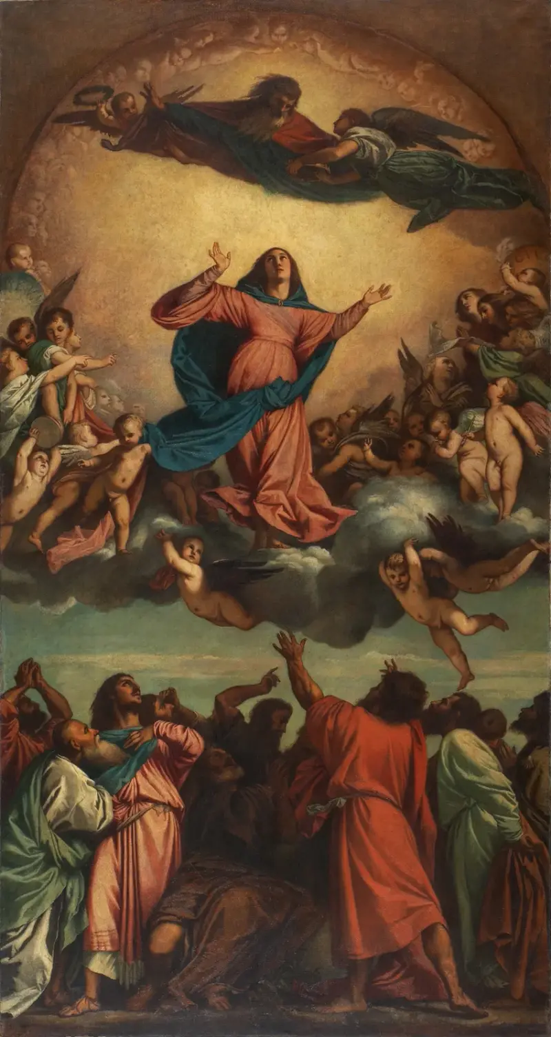 Nanebevzetí Panny Marie, Anselm Feuerbach