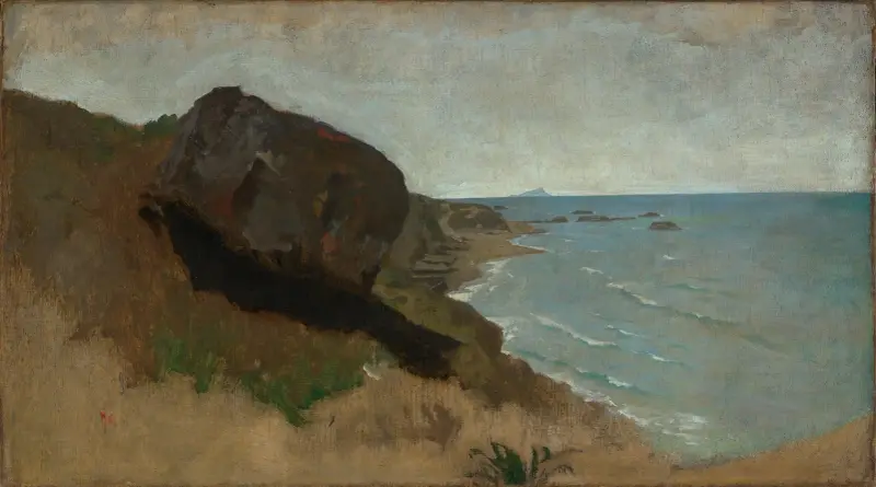 Kust vid Porto d'Anzio av Anselm Feuerbach