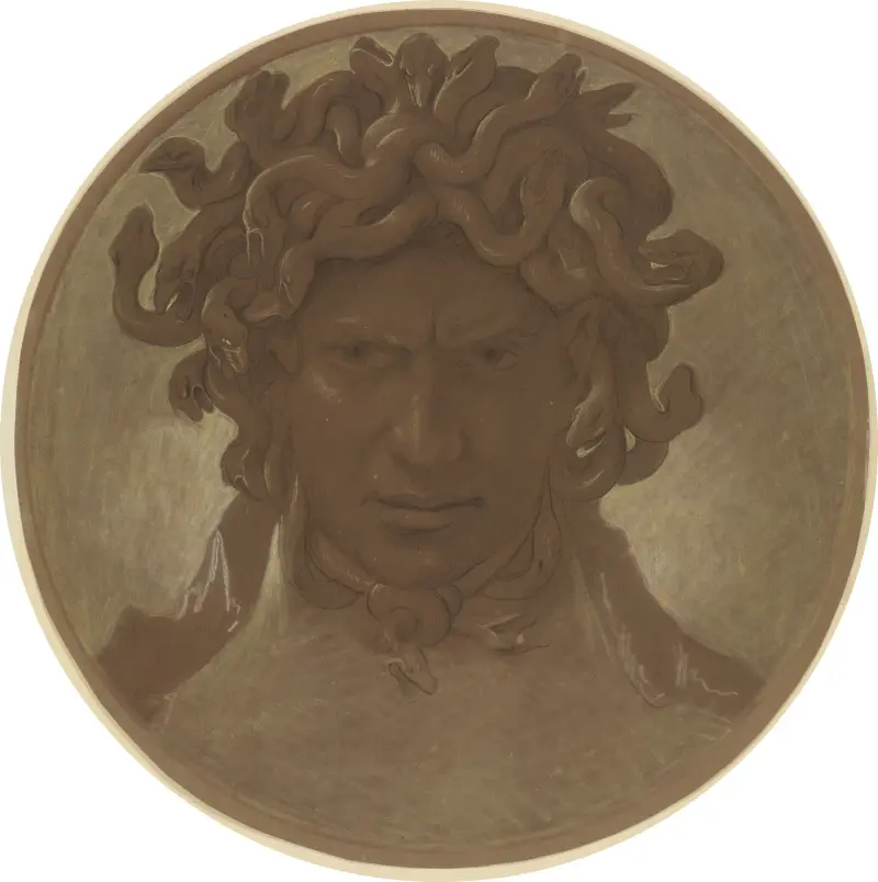 Głowa Meduzy, Anselm Feuerbach