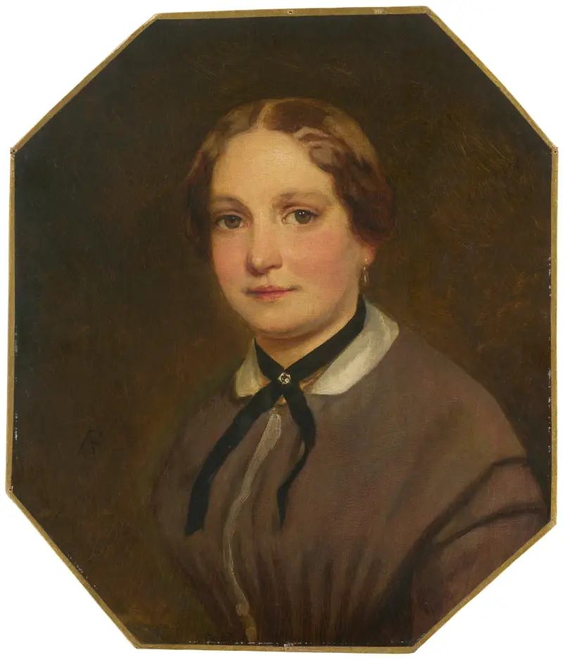 Bildnis seiner Schwester Emilie (1827–1873) von Anselm Feuerbach