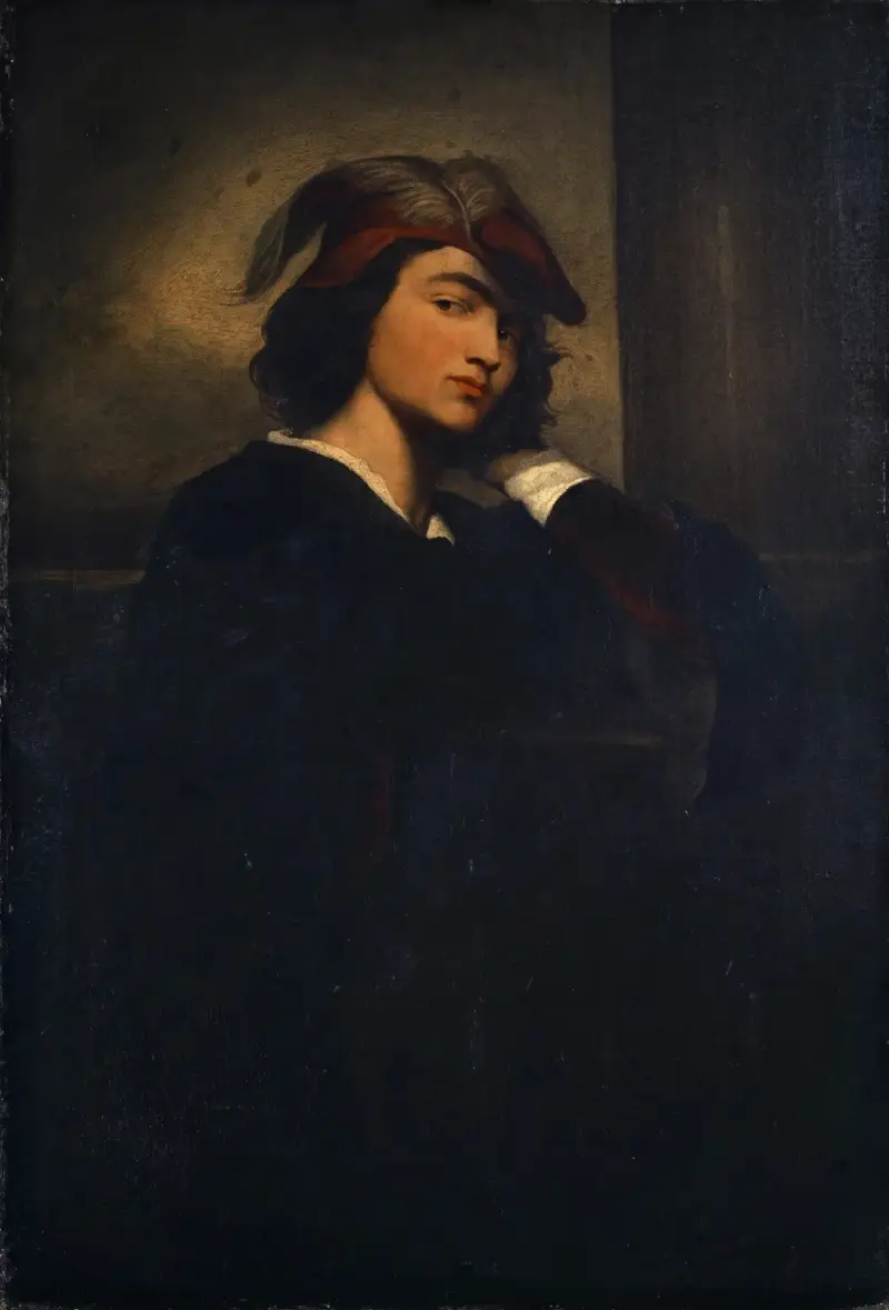 Autoportrét, Anselm Feuerbach