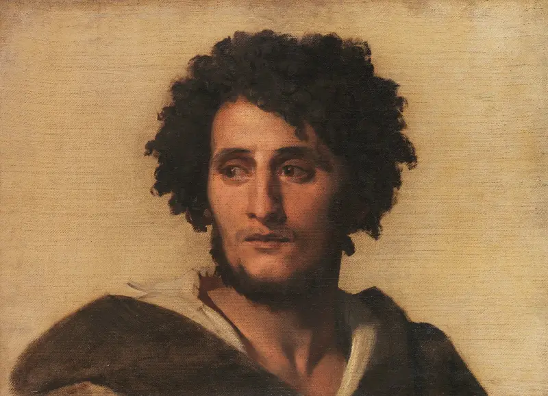 Studienkopf eines Römers von Anselm Feuerbach