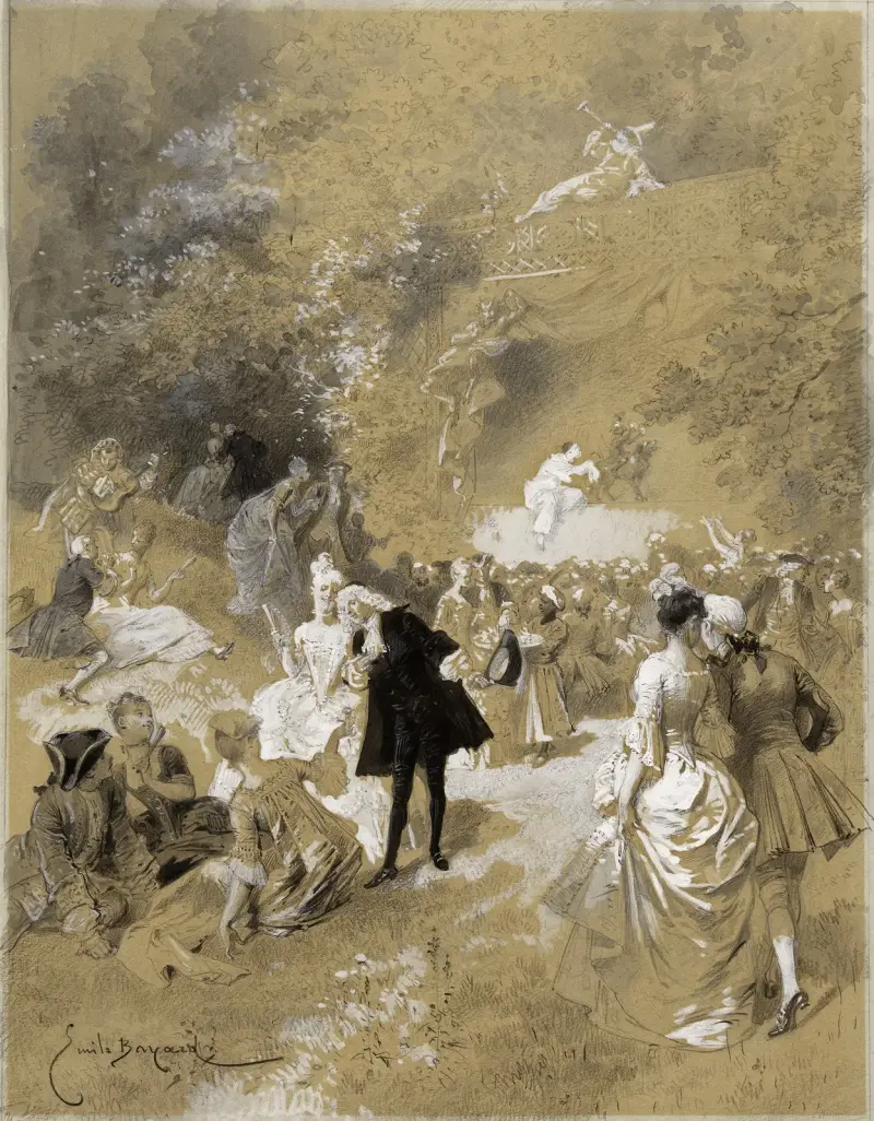 Festen hos Thérèse av Émile-Antoine Bayard