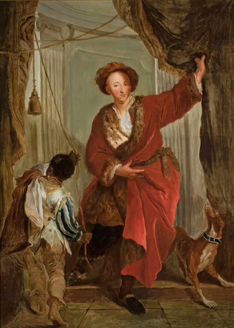 Porträt des Friedrich Ernst von Knyphausen (1678–1731) von Antoine Pesne