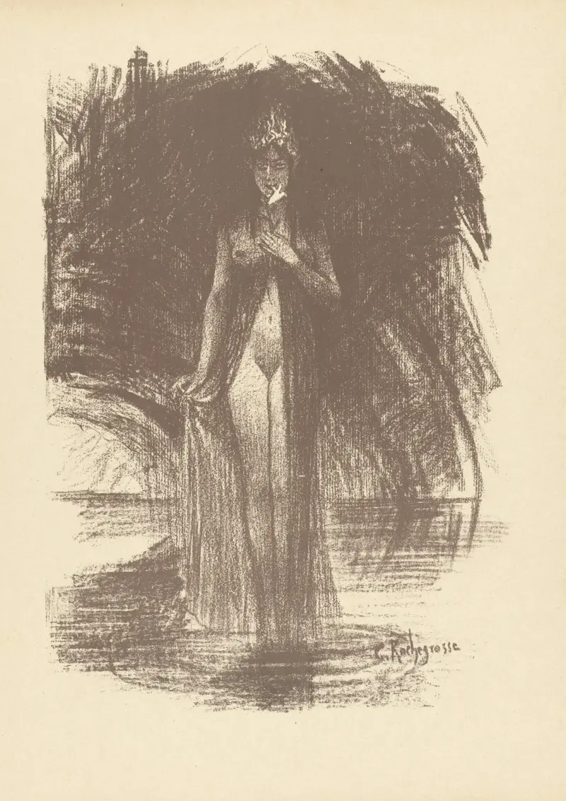 Apparition av Georges Antoine Rochegrosse