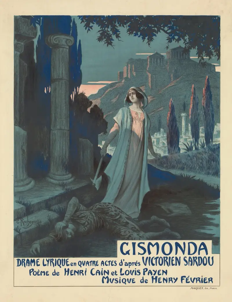 Gismonda, 1919 – nr 2 av Georges Antoine Rochegrosse