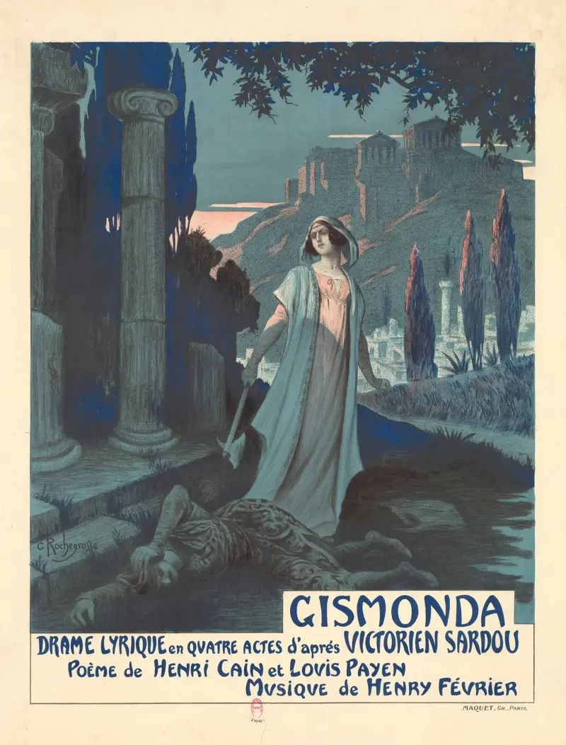 Gismonda, 1919 – Nr. 1, Georges Antoine Rochegrosse