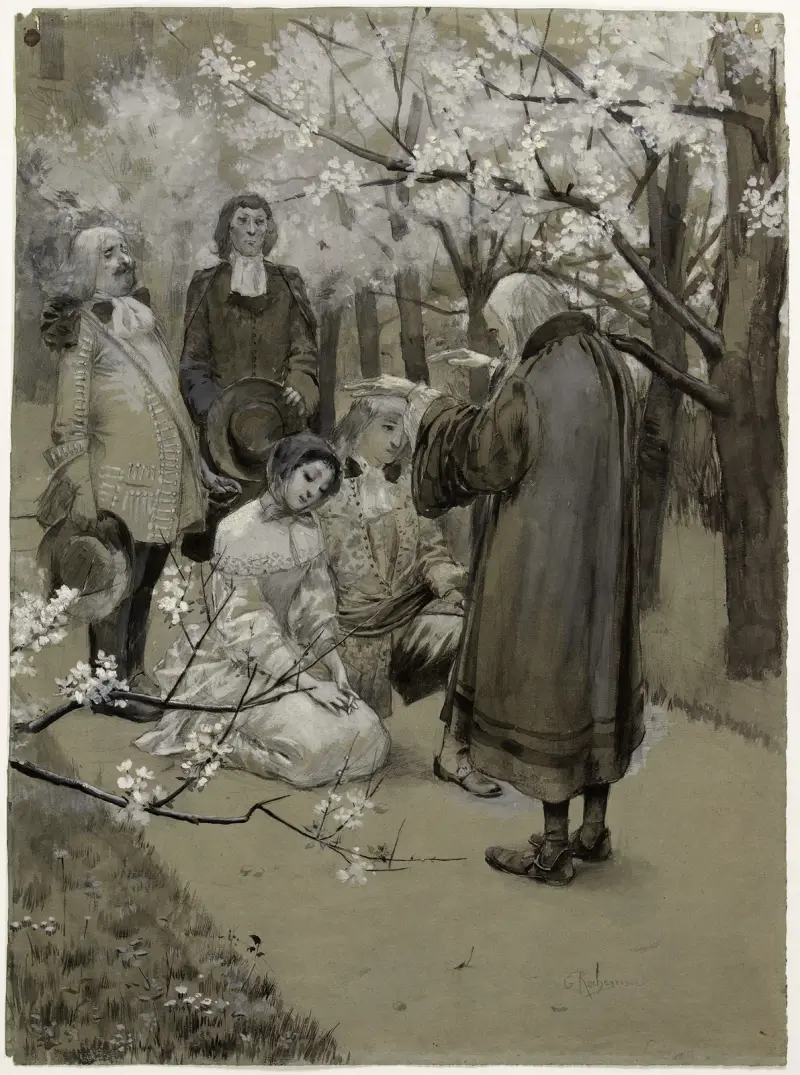 Požehnání, Georges Antoine Rochegrosse