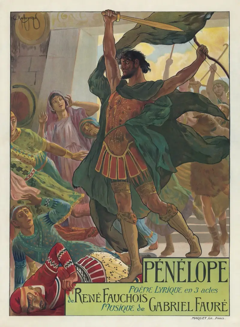 Pénélope av Georges Antoine Rochegrosse