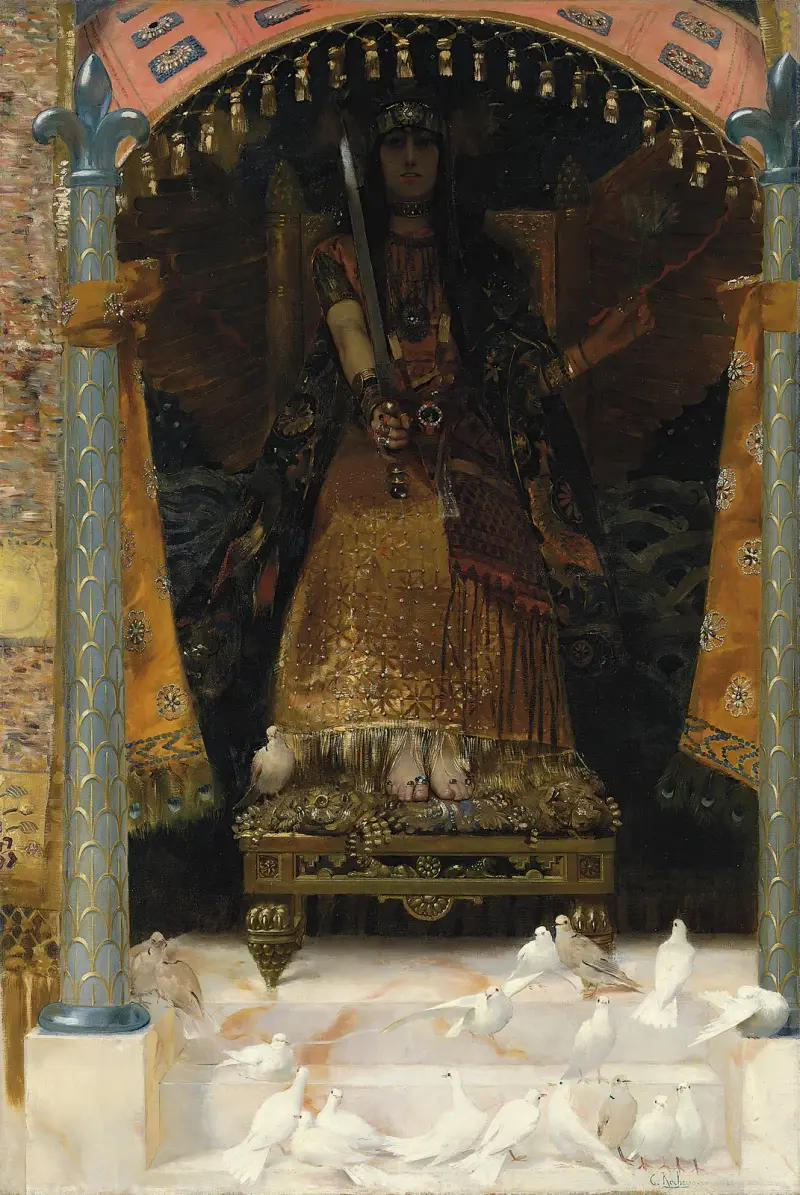 Krieg und Frieden von Georges Antoine Rochegrosse