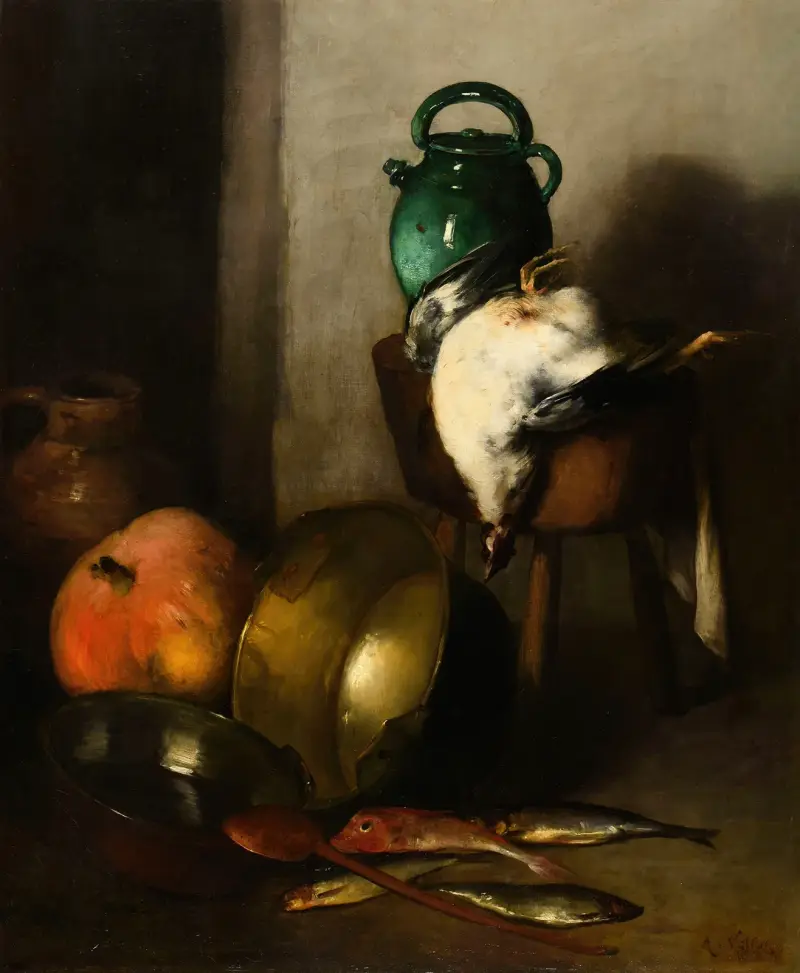 Nature morte av Antoine Vollon
