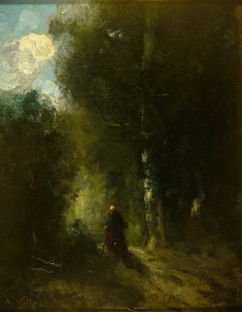 Waldlandschaft von Antoine Vollon