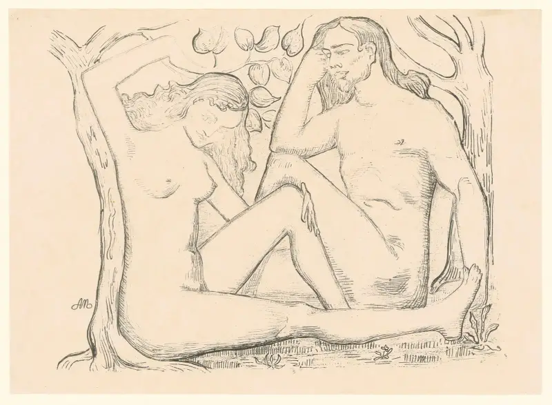 Adam et Eve av Aristide Maillol