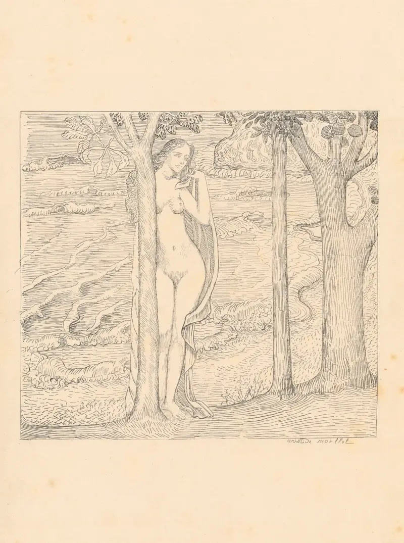 Baigneuse av Aristide Maillol