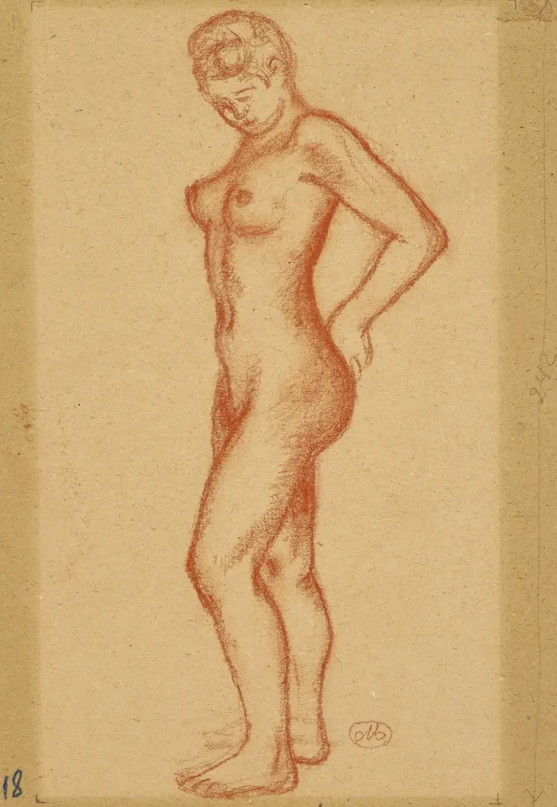 Akt stojący, Aristide Maillol